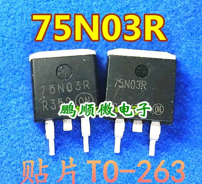 30pcs  ο SUB75N03-04 75N03R    ȿ Ʈ-263